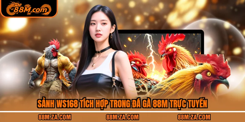 Sảnh WS168 tích hợp trong đá gà 88M trực tuyến
